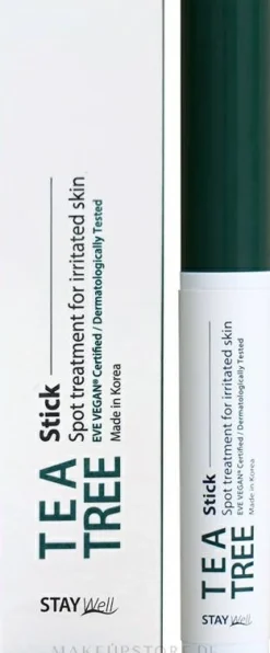 Entzündungshemmender Gesichtsstick mit Teebaumöl gegen Akne