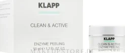 Enzympeeling für Gesicht mit hydrolisierter Hefe