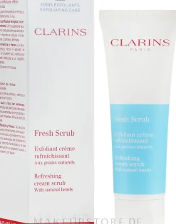 Erfrischendes Creme-Peeling mit pflanzlichen Mikroperlen