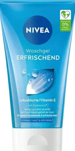 Erfrischendes Gesichtsreinigungsgel für normale und gemischte Haut