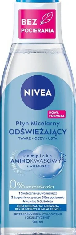 Erfrischendes Mizellenwasser 3in1 für normale und Mischhaut