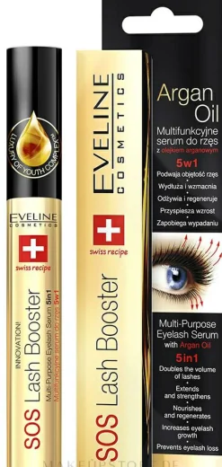 Erneuerndes Wachstumsserum für die Wimpern mit Arganöl 5 in 1