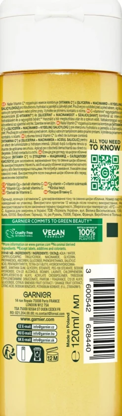 Essenz mit Vitamin C zur Hautbildverfeinerung und für strahlenden Teint
