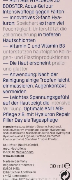 Feuchtigkeitsbooster mit Hyaluronkomplex