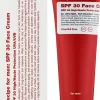 Feuchtigkeitsscreme für das Gesicht mit Sonnenschutz SPF 30