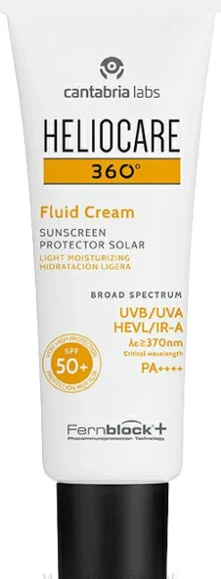Feuchtigkeitsspendende Fluid-Creme für das Gesicht SPF 50+