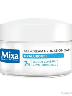 Feuchtigkeitsspendende Gel-Gesichtscreme mit Hyaluronsäure und Glycerin