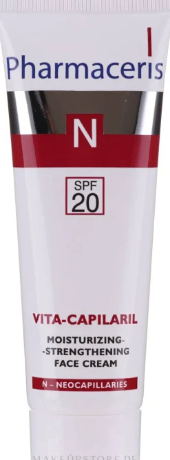 Feuchtigkeitsspendende und stärkende Gesichtscreme SPF 20