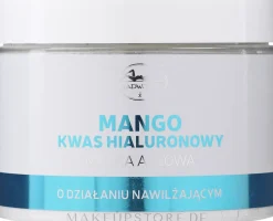 Feuchtigkeitsspendende Algenmaske für das Gesicht mit Hyaluronsäure und Mango