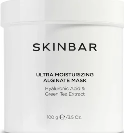 Feuchtigkeitsspendende Alginate-Maske mit Hyaluronsäure und Grüntee-Extrakt