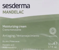 Feuchtigkeitsspendende Anti-Aging Gesichtscreme mit Mandelsäure für trockene Haut
