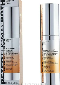 Feuchtigkeitsspendende Augenkonturcreme mit Vitamin C