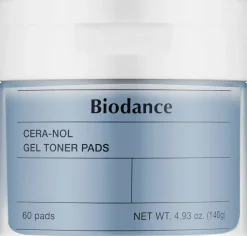 Feuchtigkeitsspendende Gel-Toner-Pads mit Ceramiden