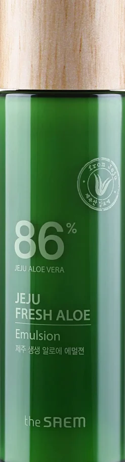 Feuchtigkeitsspendende Gesichtsemulsion mit 86% Aloe Vera-Saft