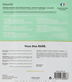 Feuchtigkeitsspendende Gesichtsmaske mit Hyaluronsäure und Squalan