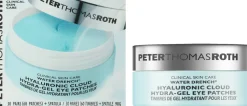 Feuchtigkeitsspendende Hydrogel-Augenpatches mit Hyaluronsäure