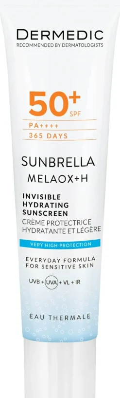 Feuchtigkeitsspendende, leichte Schutzcreme SPF 50+