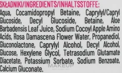 Feuchtigkeitsspendender Gesichtsreinigungsschaum mit natürlichem Betain, Rosenwasser und Aloe
