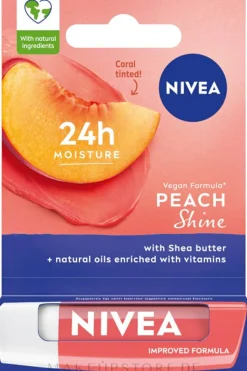 Feuchtigkeitsspendender Lippenbalsam Peach Shine