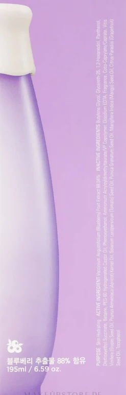 Feuchtigkeitsspendender Toner für Gesicht mit Blaubeerextrakt