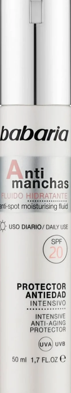 Feuchtigkeitsspendendes und schützendes Anti-Aging Fluid gegen Pigmentflecken für Gesicht, Hals und Dekolleté