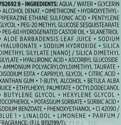 Feuchtigkeitsspendendes Aloe-Wasser für normale bis trockene Haut