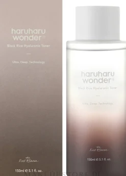 Feuchtigkeitsspendendes Anti-Aging Gesichtstonikum mit Hyaluronsäure und schwarzem Reisextrakt