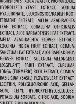 Feuchtigkeitsspendendes Elixier-Serum mit Hyaluronsäure für das Gesicht