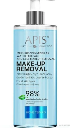 Feuchtigkeitsspendendes Mizellenwasser zum Entfernen von Gesichts- und Augen-Make-up