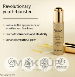Feuchtigkeitsspendendes pflegendes und straffendes Anti-Aging Gesichtsserum mit Mineralien und natürlichen Ölen