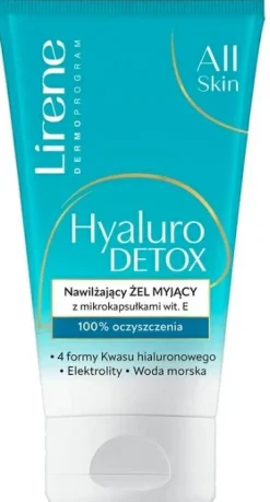 Feuchtigkeitsspendendes Reinigungsgel mit Vitamin-E-Mikrokapseln