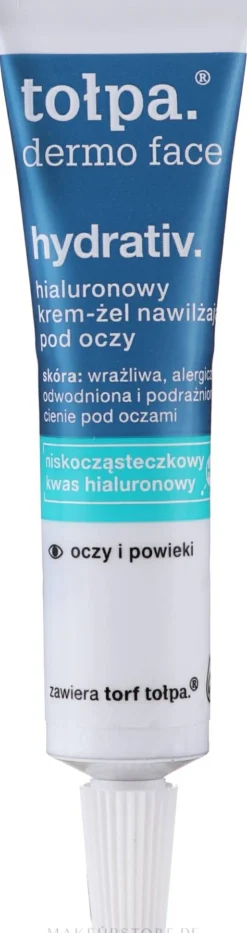Feuchtigkeitsspendendes und entspannendes Augencreme-Gel