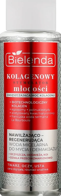 Feuchtigkeitsspendendes und regenerierendes Mizellenwasser für das Gesicht