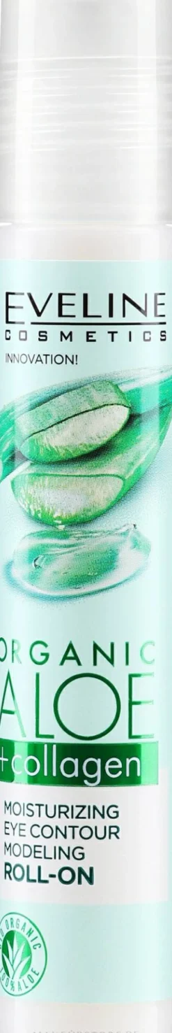Feuchtigkeitsspendendes und straffendes Augenkonturgel mit Aloe und Kollagen (Roll-on)