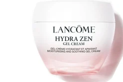 Feuchtigkeitsspendende und beruhigende Gesichtsgel-Creme mit Hyaluronsäure und Rosenextrakt