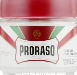 Feuchtigkeitsspendende und pflegende Pre Shave Creme