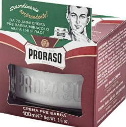 Feuchtigkeitsspendende und pflegende Pre Shave Creme