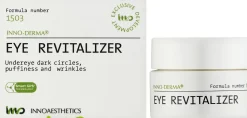 Feuchtigkeitsspendende und revitalisierende Augencreme mit Flavonoiden und Peptiden