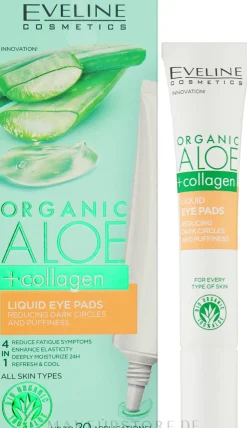 Flüssige Augenpatches mit Aloe Vera, Kollagen, Koffein und Vitamin E