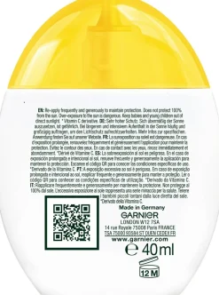 Flüssige Foundation mit Vitamin C für das Gesicht mit SPF50 Schutz, Farbton hell