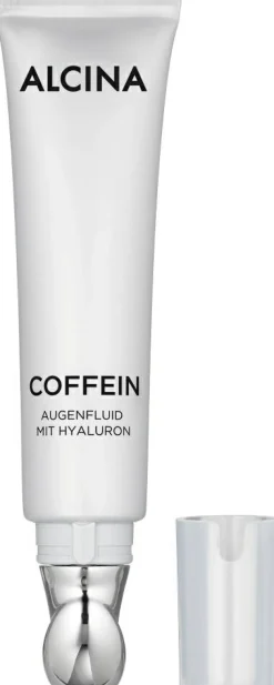 Fluid mit Koffein und Hyaluronsäure für die Haut um die Augen