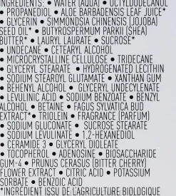 Gel-Creme für das Gesicht mit Kirschblüte