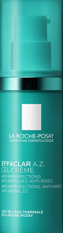 Gel-Creme mit einem Komplex aus drei Säuren zur Reduzierung von Hautunreinheiten bei problematischer Gesichtshaut, zur Vorbeugung ihres erneuten Auftretens und zur Korrektur von Falten