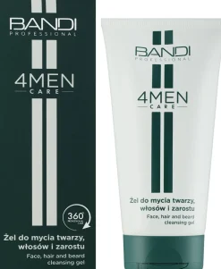 Gel für Gesichts-, Haar- und Bartreinigung
