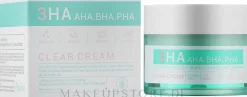 Gesichtscreme mit drei Arten von Säuren