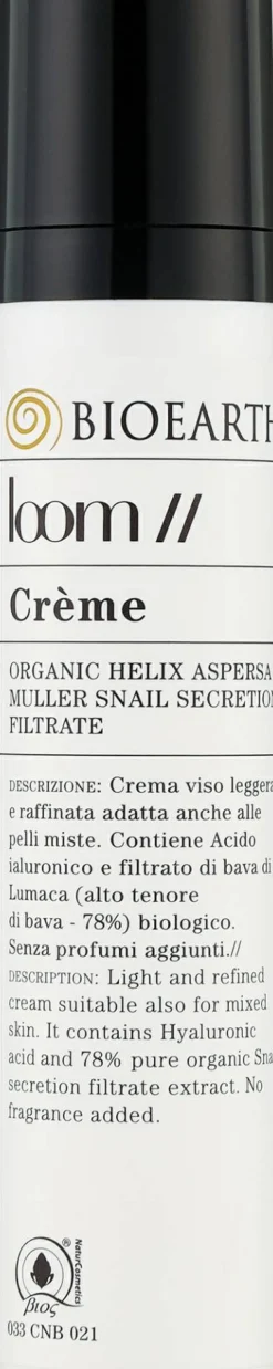 Gesichtscreme mit Schneckenschleimextrakt 79%