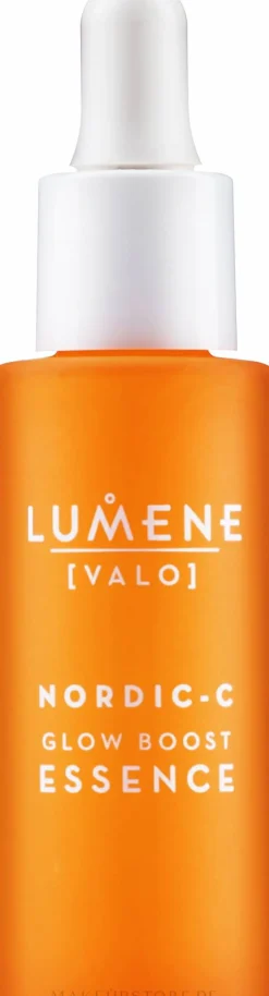 Gesichtsessenz mit Vitamin C und Hyaluronsäure für einen strahlenden Teint