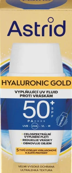 Gesichtsfluid mit Hyaluronsäure SPF50