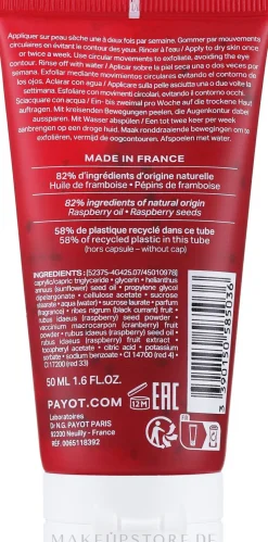 Gesichtsgel-In-Öl-Peeling mit echten Himbeerkernen