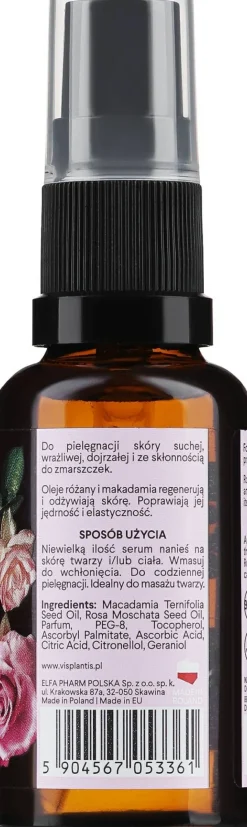 Gesichtsöl mit Rosenöl